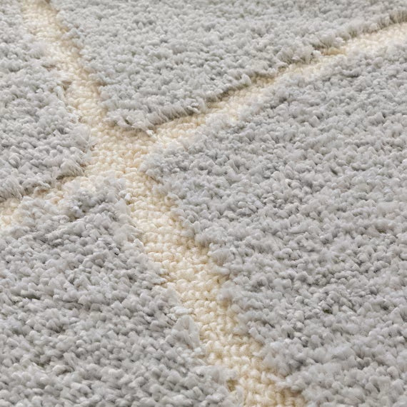 TUFTED RUG 185X185 GY SR003