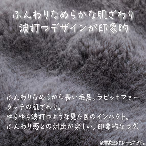 USAGI RUG BB GY 140X200 ZG11