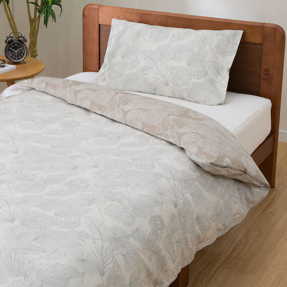 QUILT COVER PT34 NGRIP BOTANICAL BE D