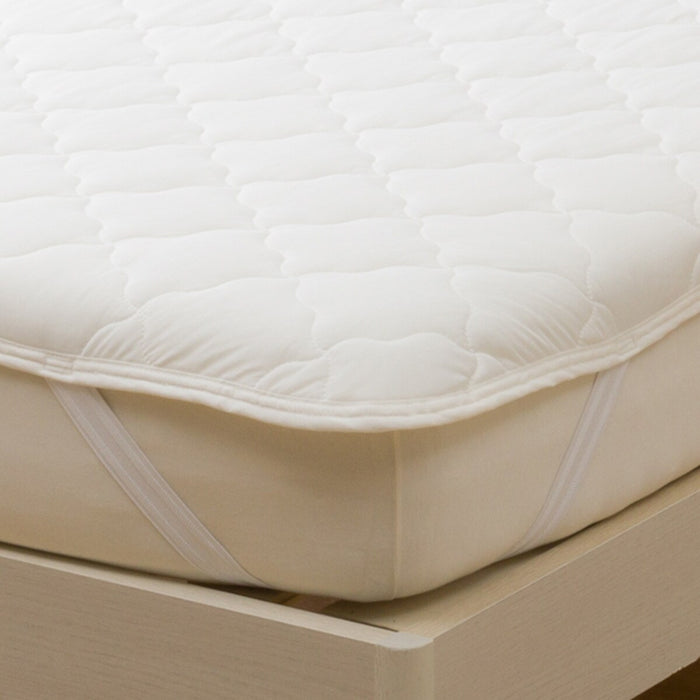 MATTRESS PAD N COOL WD WH S2401