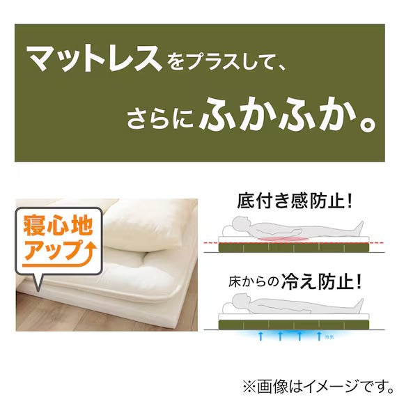 6FOLDABLE COMPACT STRAGE MATTRESS NF2 S