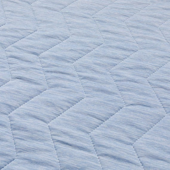 RUBBERLESS MATTRESS PAD N COOL WSP S DBL S2403