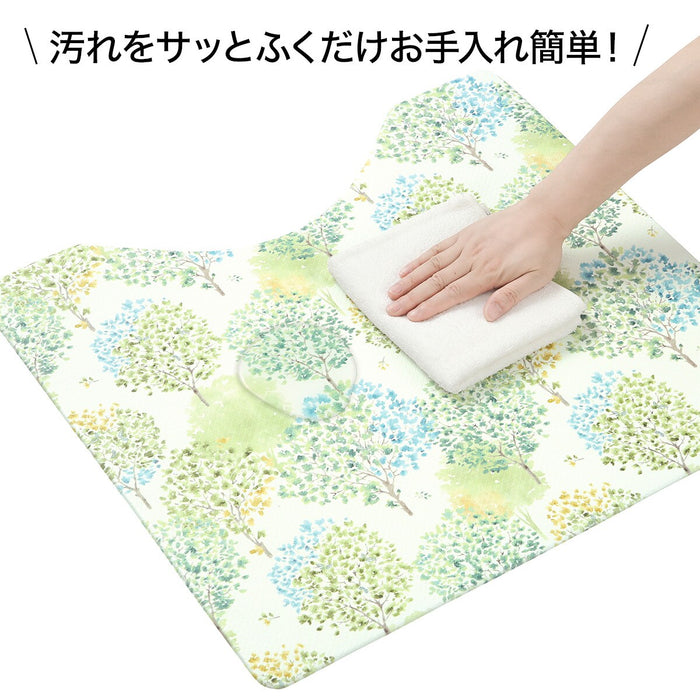 PVC TOILET MAT GROOVE JQ12