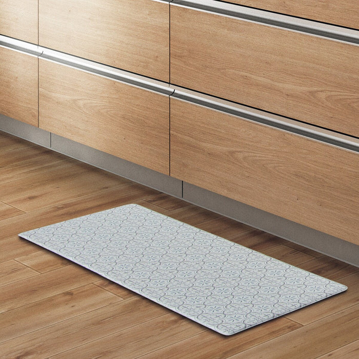 PVC FLOORMAT NEW TILE GY 45X60 JQ03