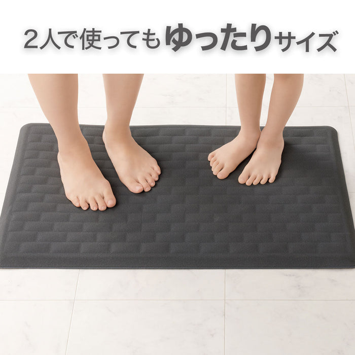 SOFT KAITEKI BATH MAT 47X80 GY UM06