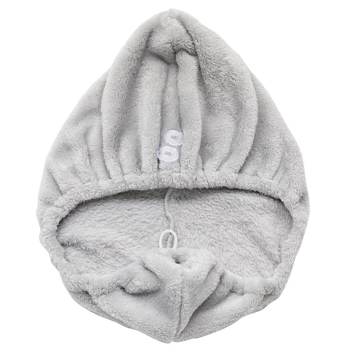 FLANNEL BATH HAIR CAP LGY QE05