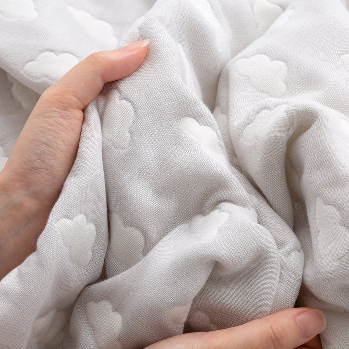 GAUZE BLANKET CLOUD GY