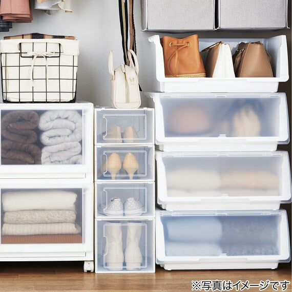 STACKABLE SHOE BOX SHUBO WD LOW
