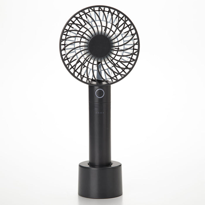 HANDY FAN AND POWERBANK WITH CHARGEABLE BASE HF316DGY