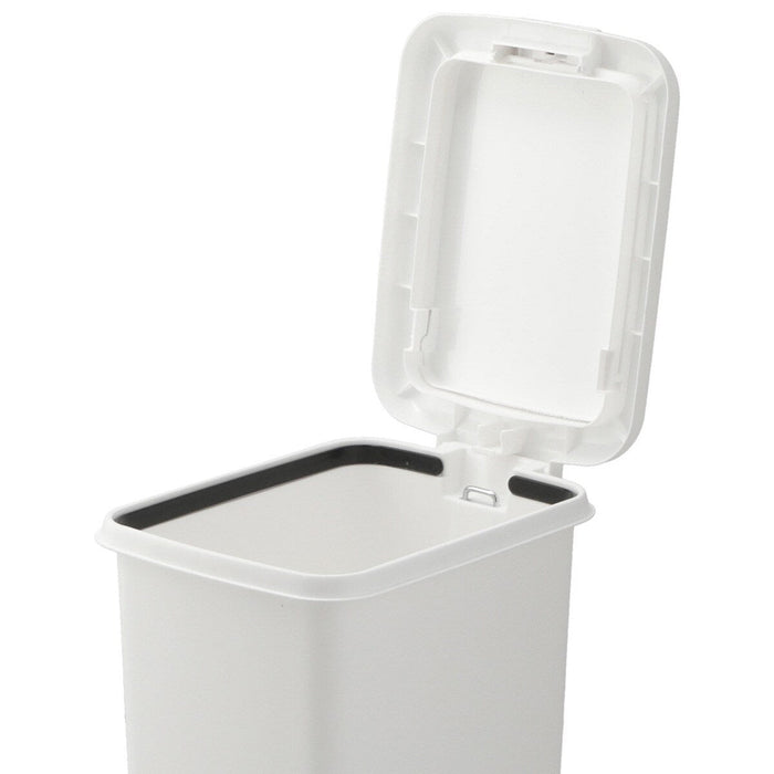 ANTIBACTERIAL AND DEODORANT STEP/PUSH DUST BIN 20L WH