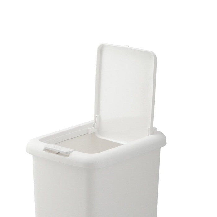 ANTIBACTERIAL AND DEODORANT STEP/PUSH DUST BIN 20L WH