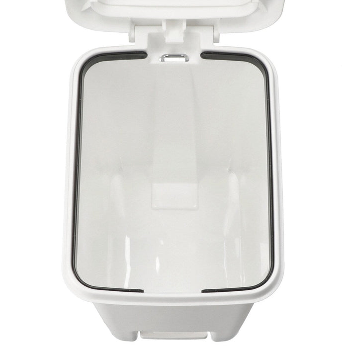 ANTIBACTERIAL AND DEODORANT STEP/PUSH DUST BIN 20L WH