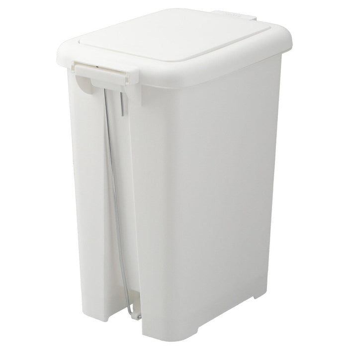 ANTIBACTERIAL AND DEODORANT STEP/PUSH DUST BIN 30L WH