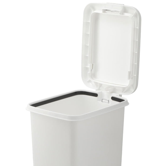 ANTIBACTERIAL AND DEODORANT STEP/PUSH DUST BIN 30L WH