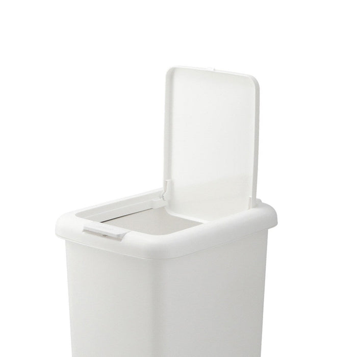 ANTIBACTERIAL AND DEODORANT STEP/PUSH DUST BIN 30L WH