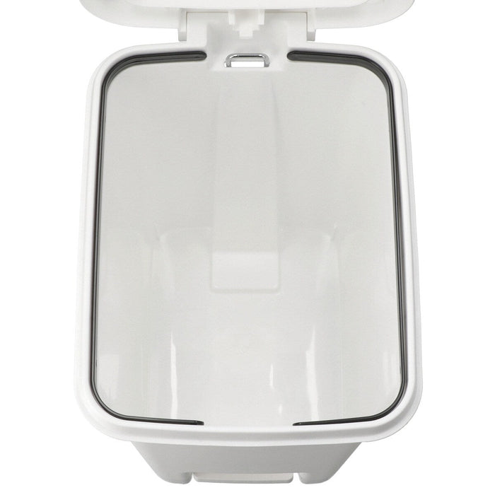 ANTIBACTERIAL AND DEODORANT STEP/PUSH DUST BIN 30L WH