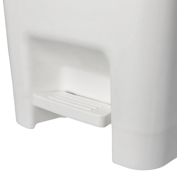 ANTIBACTERIAL AND DEODORANT STEP/PUSH DUST BIN 30L WH
