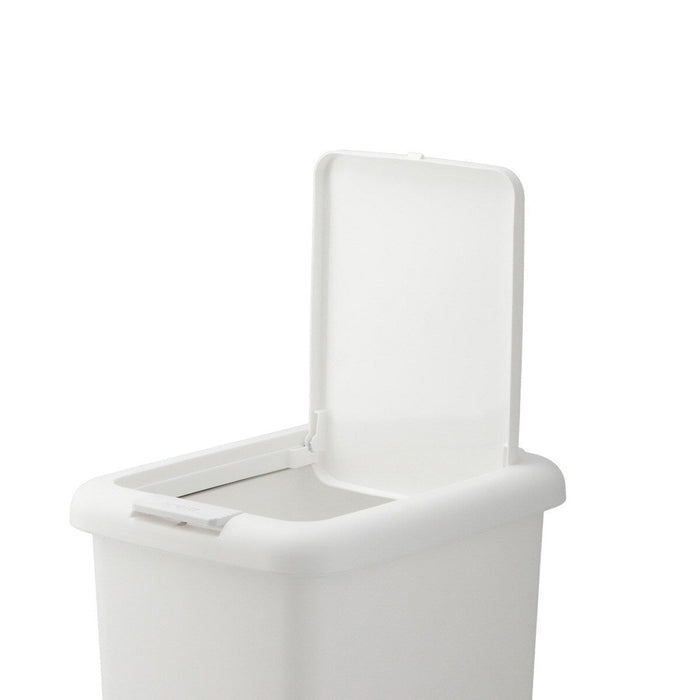 ANTIBACTERIAL AND DEODORANT STEP/PUSH DUST BIN 45L WH
