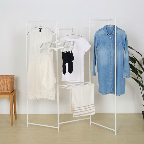 PANEL DRYING RACK WITH SHELF WH BH05