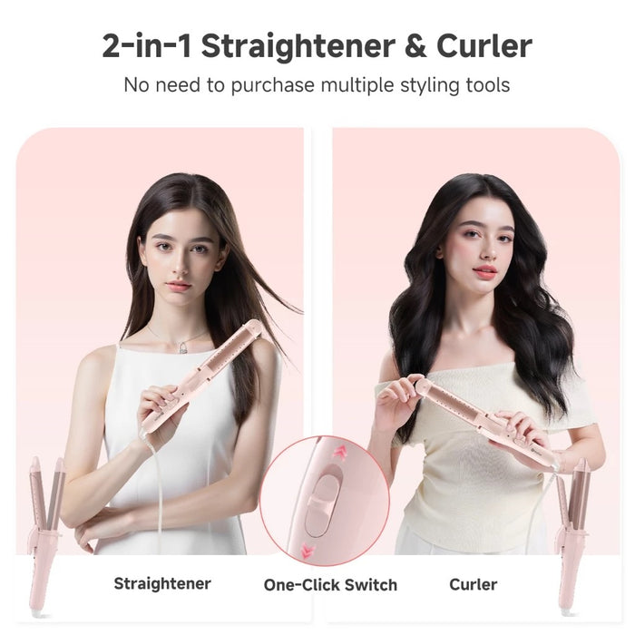 2-IN-1 STRAIGHT&CURL HAIR IRON 012 PI