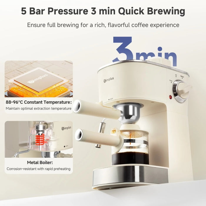 TANK-TYPE COFFEE MACHINE 021 240ML WH BS