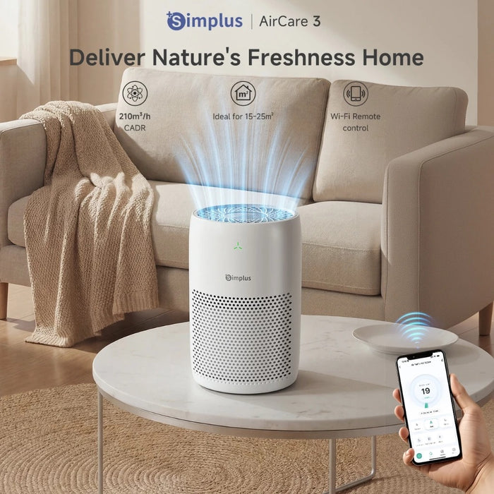 AIR PURIFIER 007 CADR 330CBM/H HEPA H13 WH BS