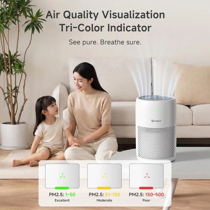 AIR PURIFIER 007 CADR 330CBM/H HEPA H13 WH BS