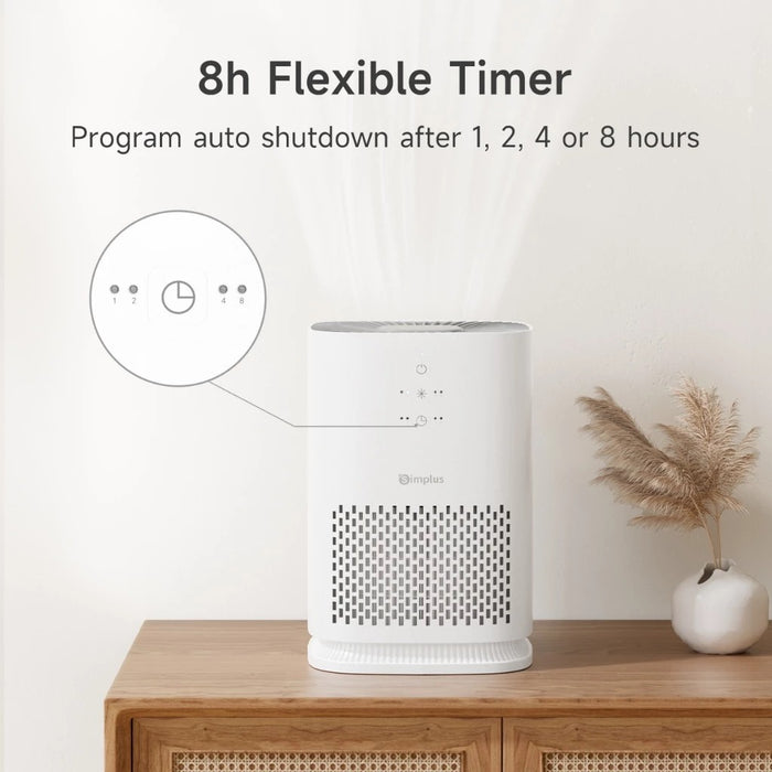 AIR PURIFIER 008 CADR 80CBM/H HEPA H11 WH BS