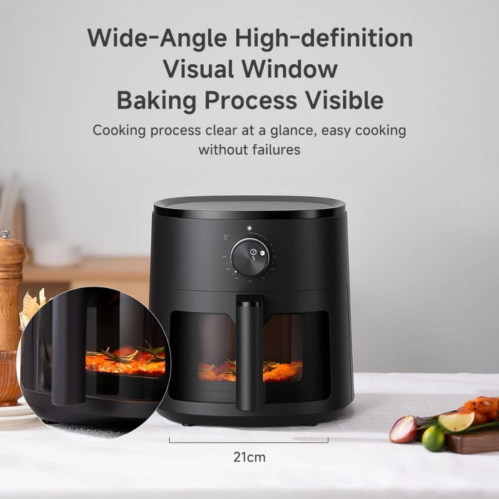 AIR FRYER 023 5L 1300w GRILL WINDOW BK BS