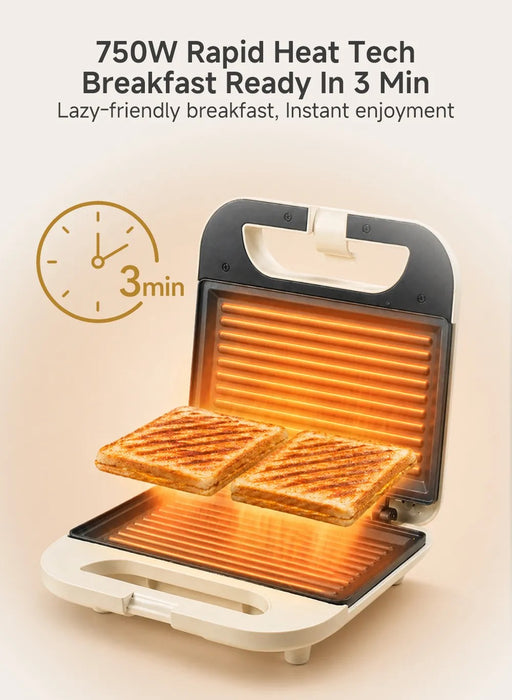 SANDWICH MAKER 006 22CM WIDE DUAL PLATES CWH BS