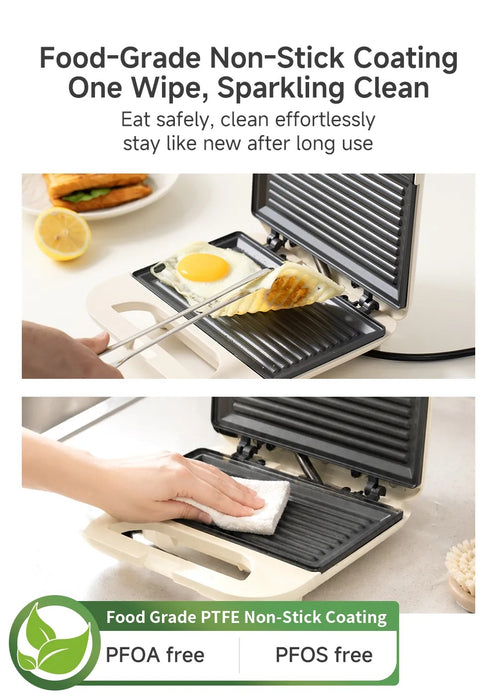 SANDWICH MAKER 006 22CM WIDE DUAL PLATES CWH BS