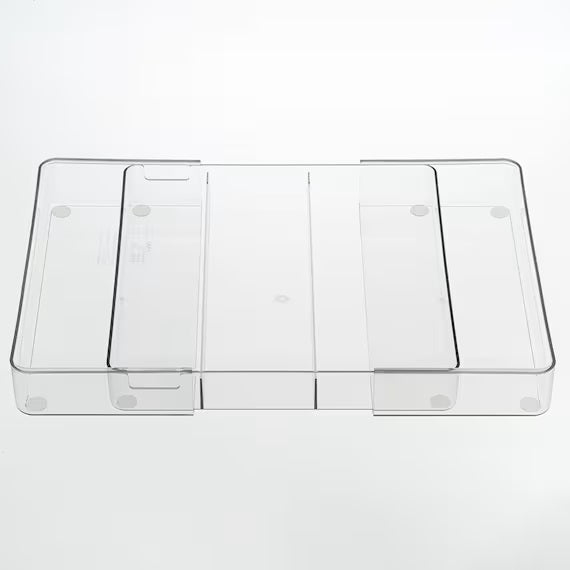 2 WAY EXTENSION CUTLERY TRAY CL N-BLANC