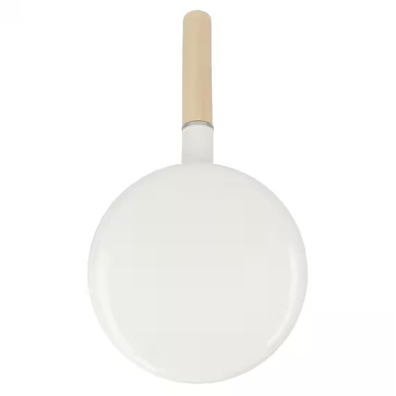 ENAMEL SAUCEPAN 18CM WH