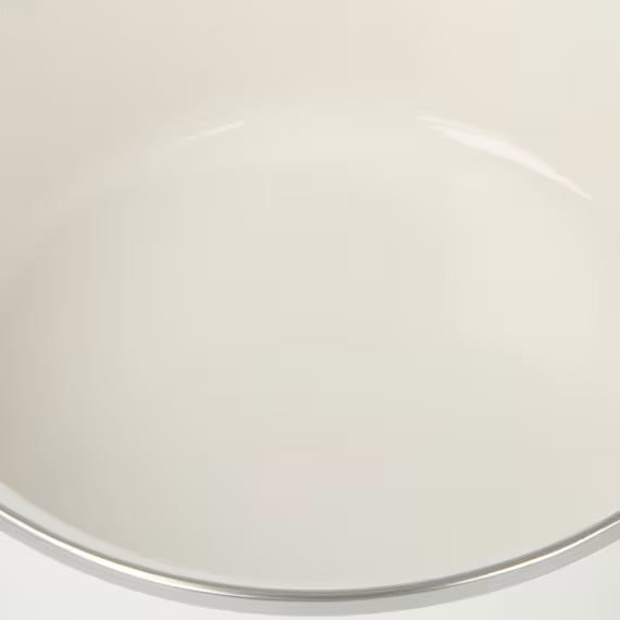 ENAMEL SAUCEPAN 18CM WH
