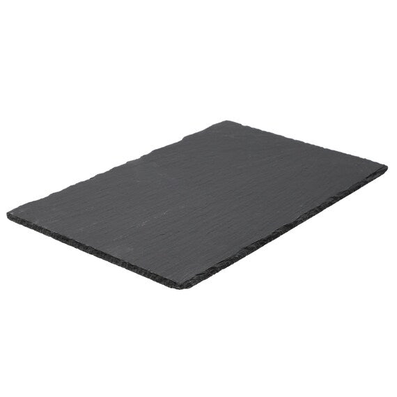 SLATE PLATE 30X20CM