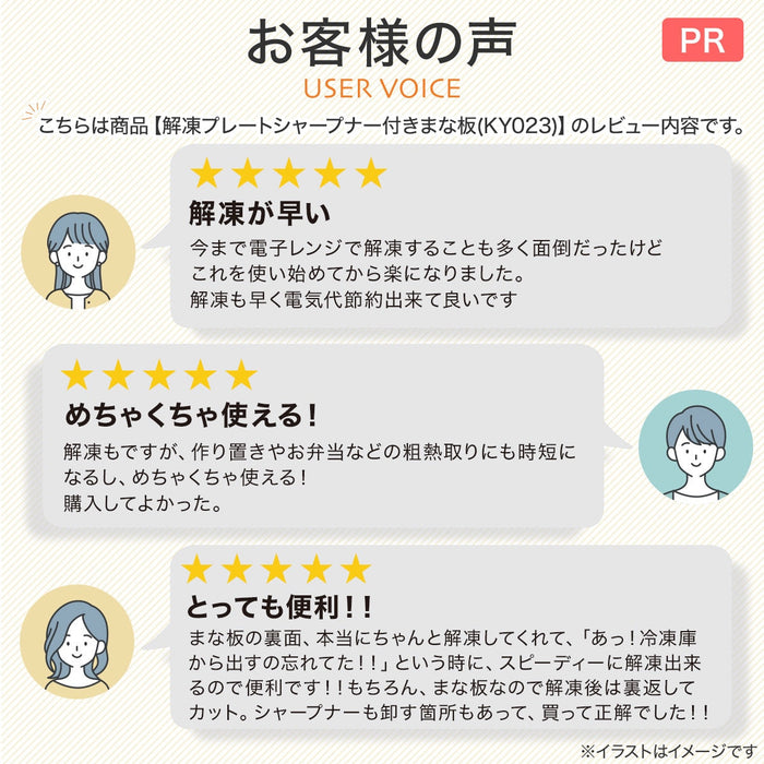 CUTTING BOARD WITH DEFROSTING PLATE M KY023