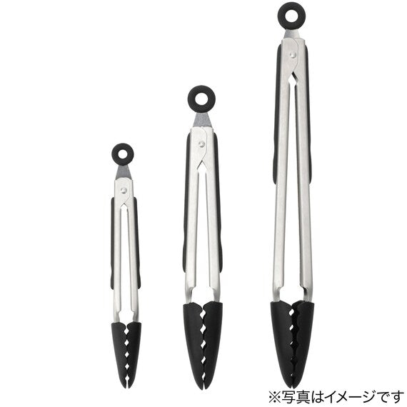 SILICONE TONGS L  KT01