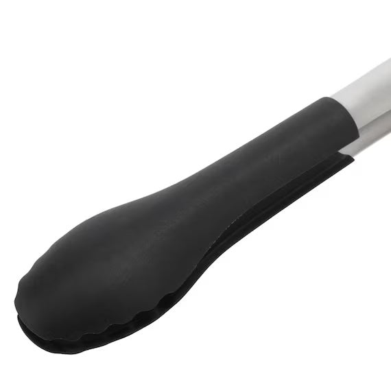 SILICONE STAINLESS TONG M KT03