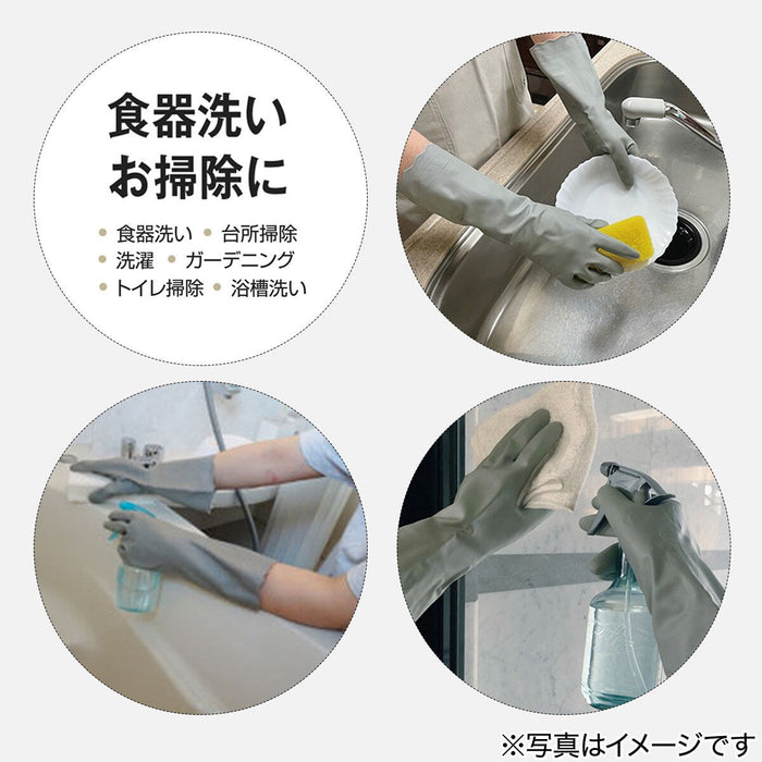 VINYL GLOVES THINNESS M GY