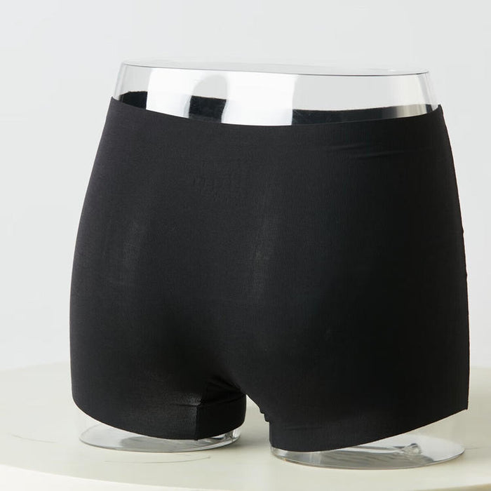 WOMEN MODAL SEAMLESS BOXER BK M