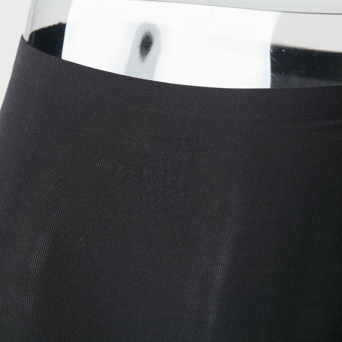 WOMEN MODAL SEAMLESS BOXER BK XL