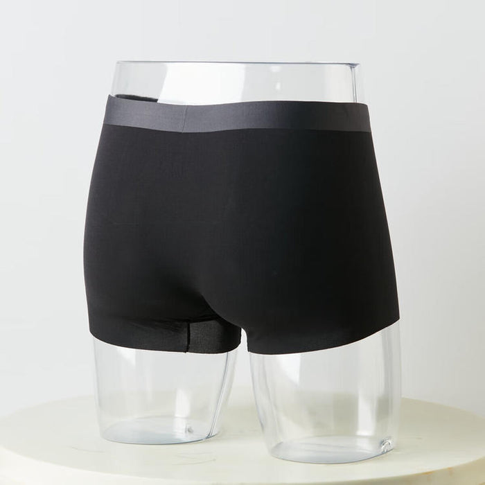 MEN MODAL SEAMLESS UNDERWEAR BK L