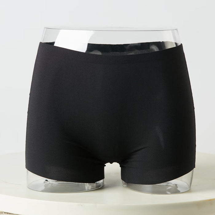 WOMEN MODAL SEAMLESS BOXER BK M