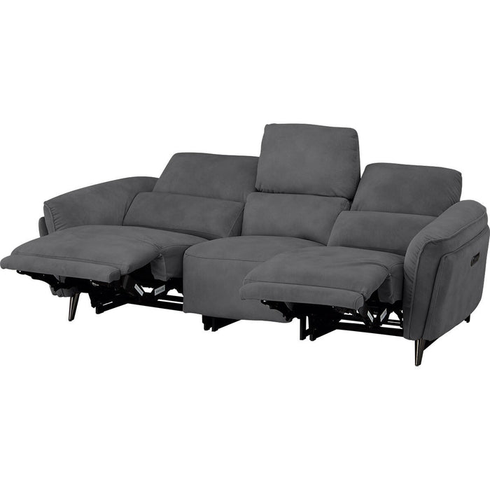 2M ELECTRIC 3 SEATER SOFA LS02 PEY DGY
