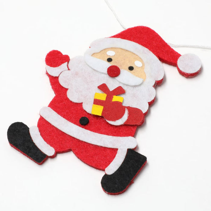 CHRISTMAS BANNER SANTA FRIENDS N2GL