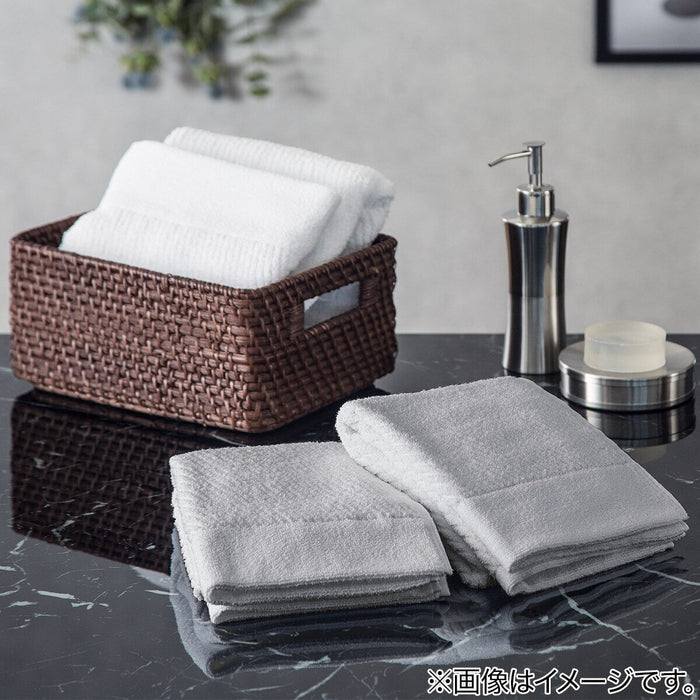 FACE TOWEL 33X80 LGY WT006