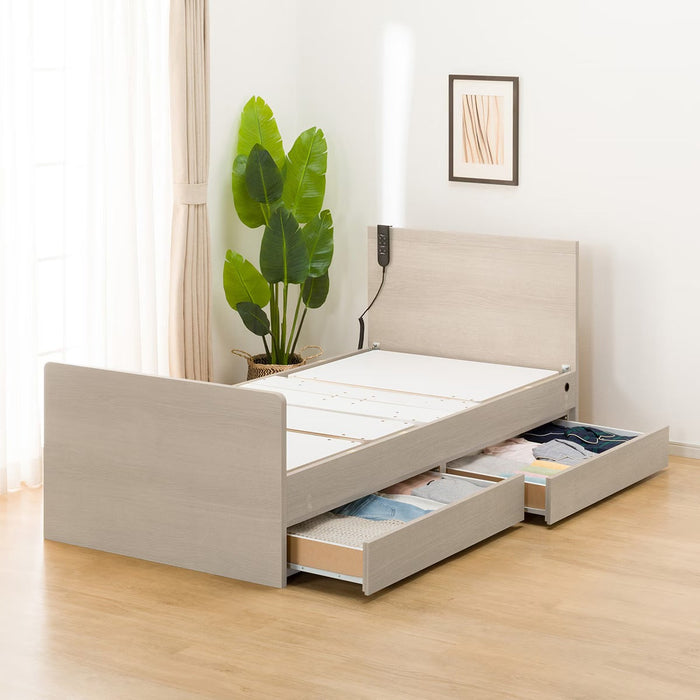 ADJUSTABLE BED NS001 S DR GY