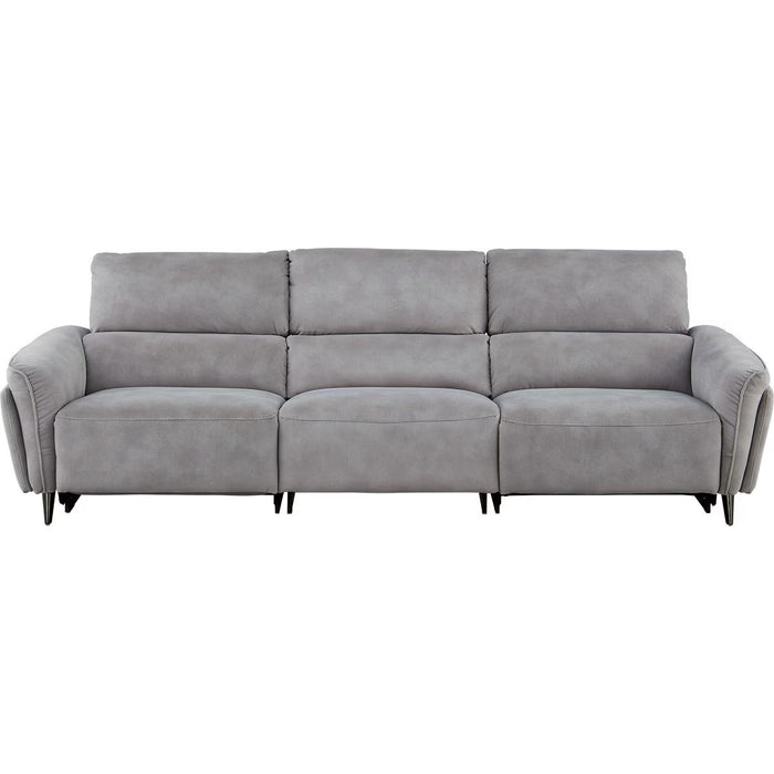 2M ELECTRIC WIDE 3 SEATER SOFA LS02 PEY GY