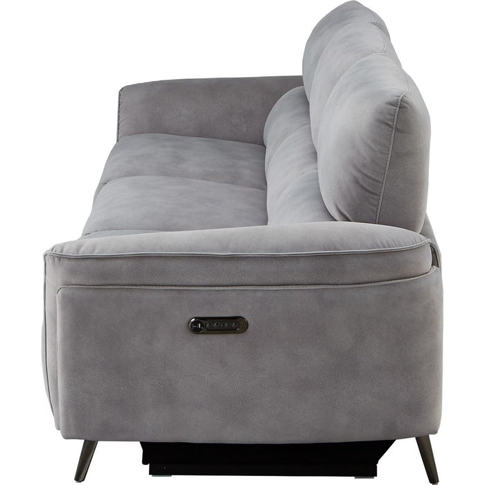 2M ELECTRIC WIDE 3 SEATER SOFA LS02 PEY GY