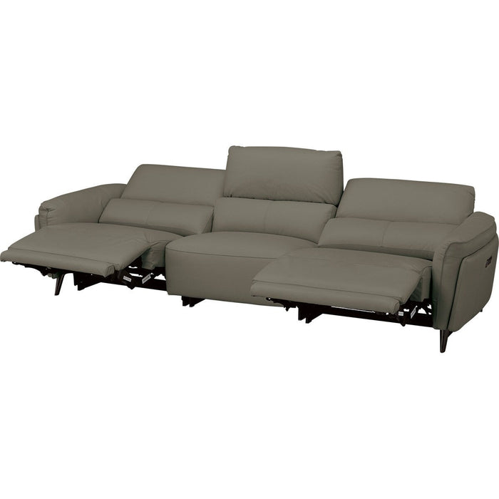 2M ELECTRIC WIDE 3 SEATER SOFA LS02 NW DGR